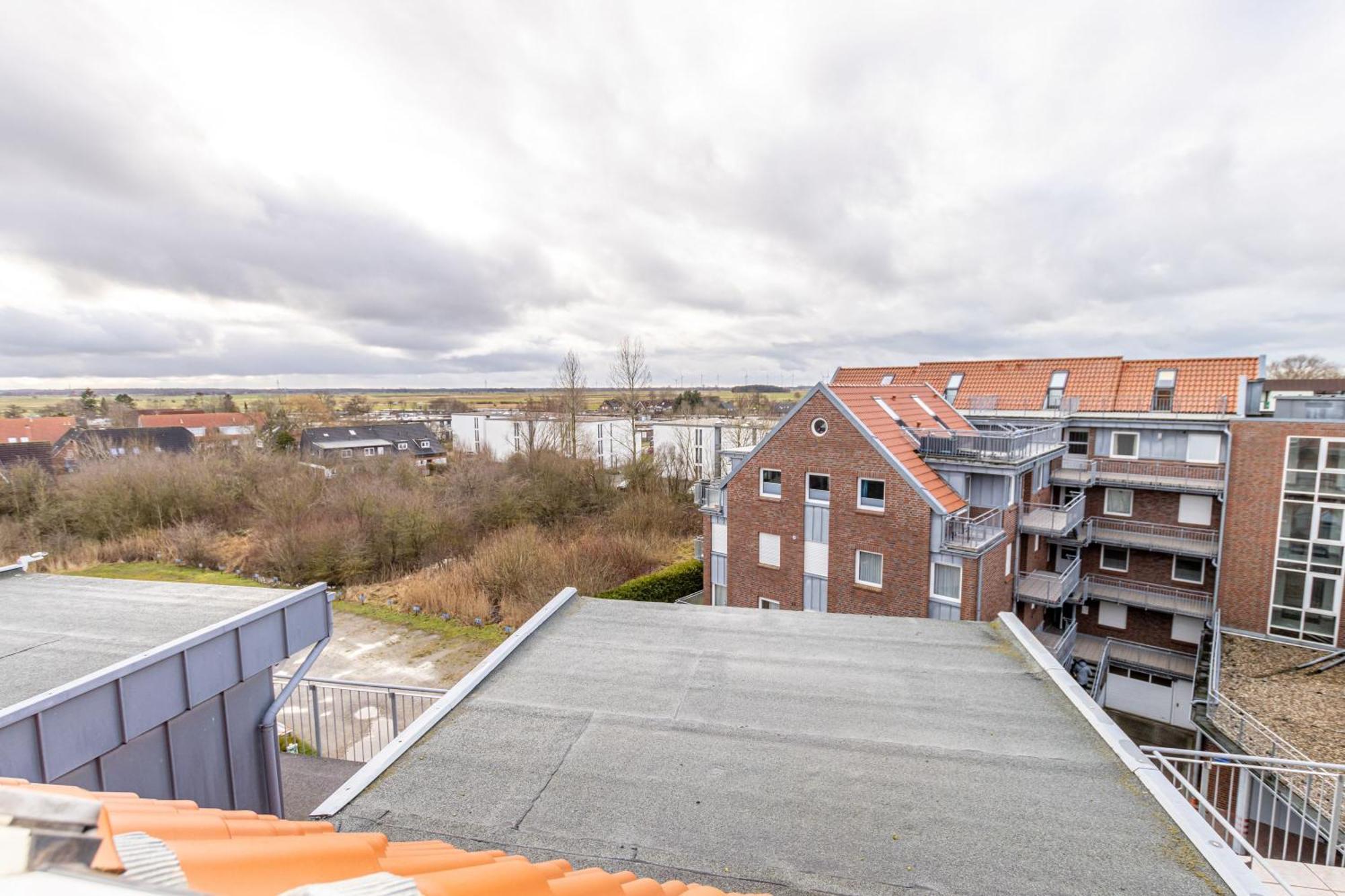 Inselpanorama Appartement Bensersiel Buitenkant foto